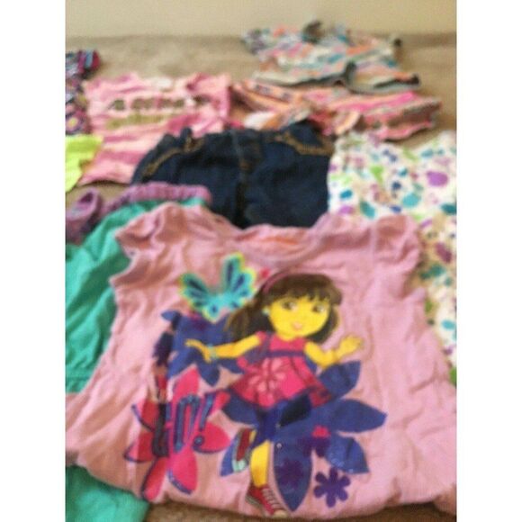 Clothing Lot of 15 Pieces Toddler Girls Mixed Items Summer & Spring Size 4T - Picture 10 of 12